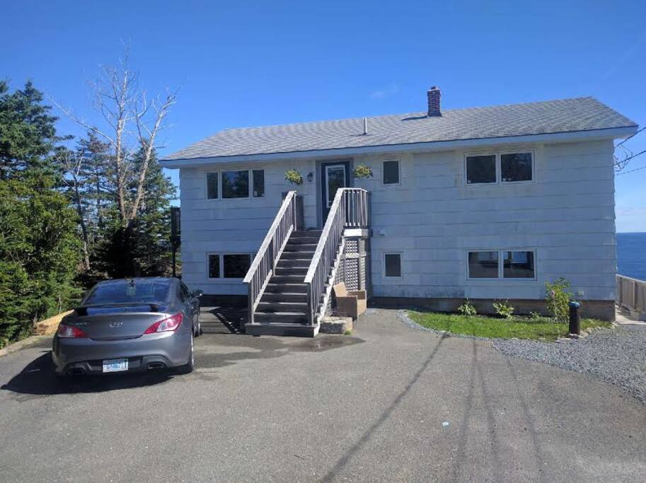 Exterior with plenty of parking