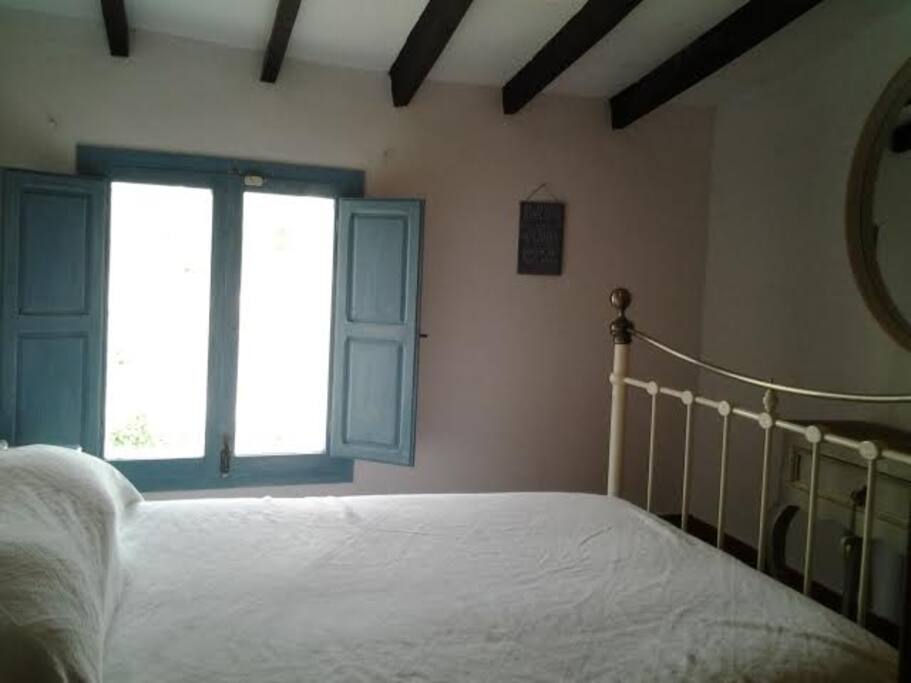 Double bedroom with amazing views