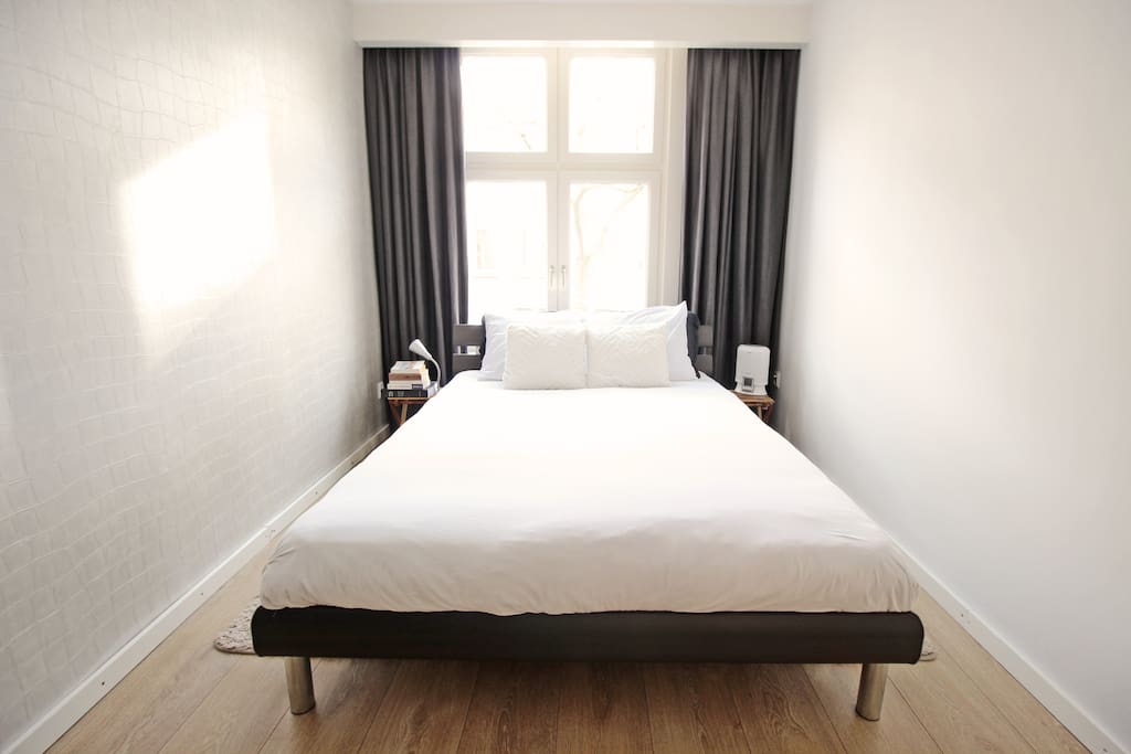 Get to rest after a long day of walking through Amsterdam
