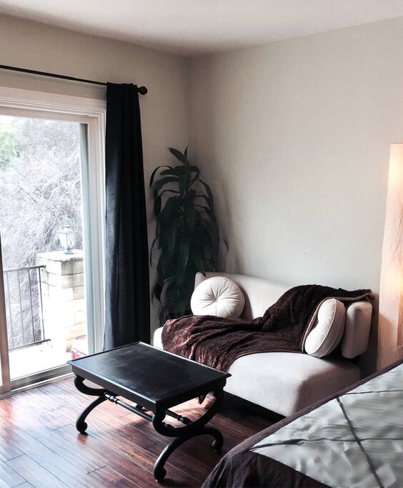 Loveseat to take in the view!