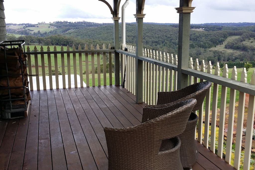 Private deck looking onto to amazing views relax and enjoy