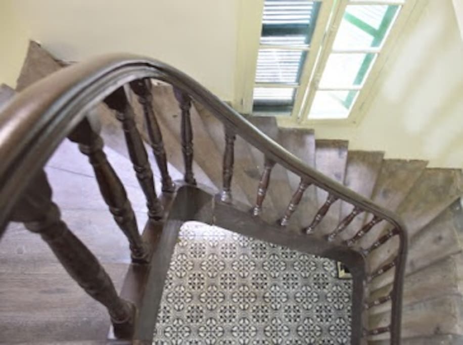 Original Wooden Stairs
