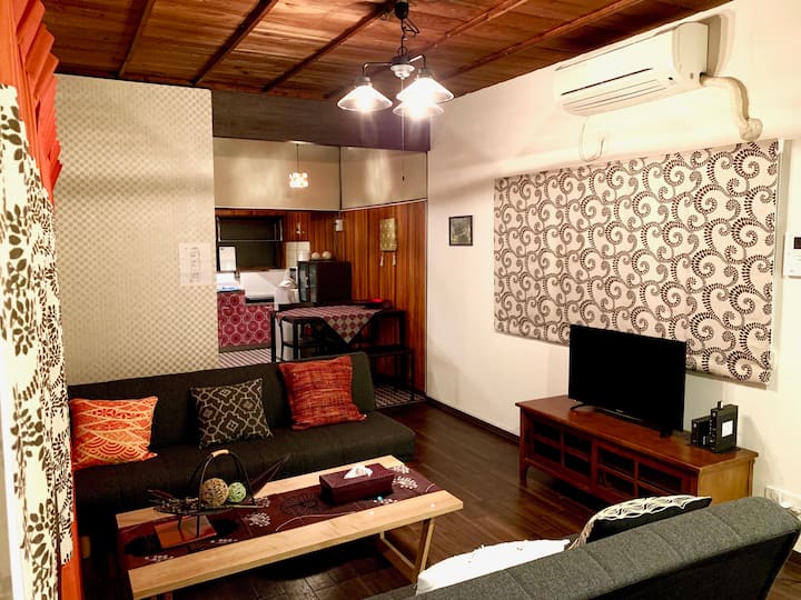 Priestranná obývacia izba pre veľké skupiny