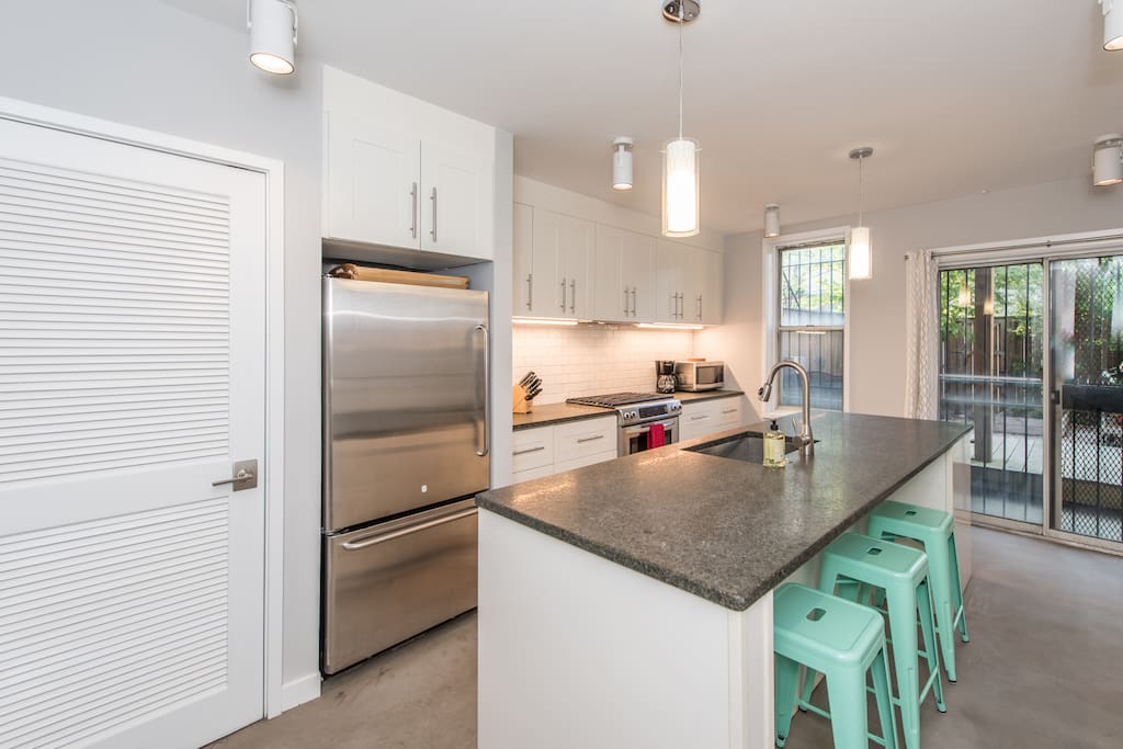 Entertain guests while you cook