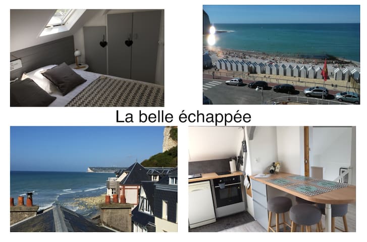 Jolie escale « La Belle échappée » pleine vue mer