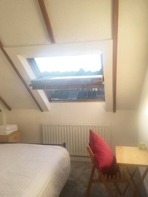 Simple, clean double room