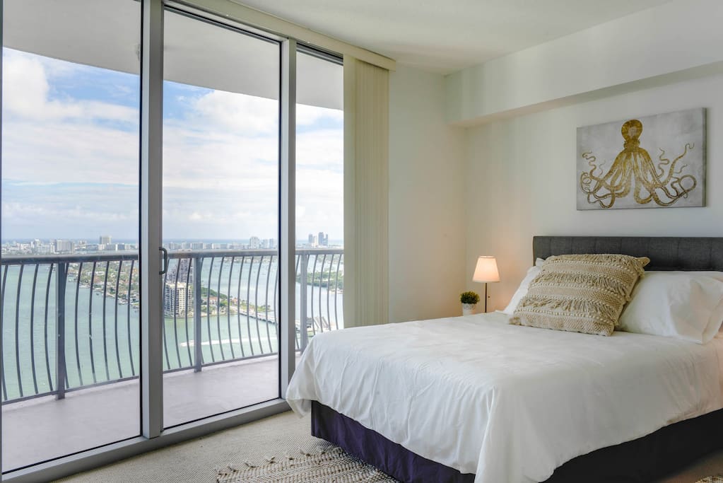 Comfortable master bedroom