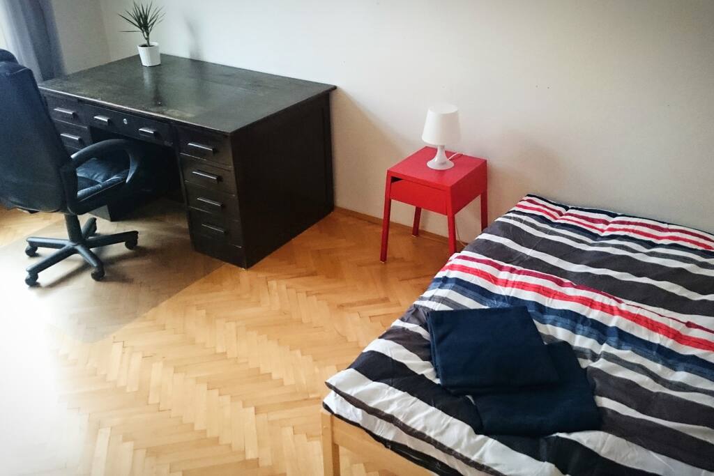The room