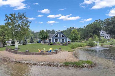 ISLAND COVE on beautiful Sage Lake