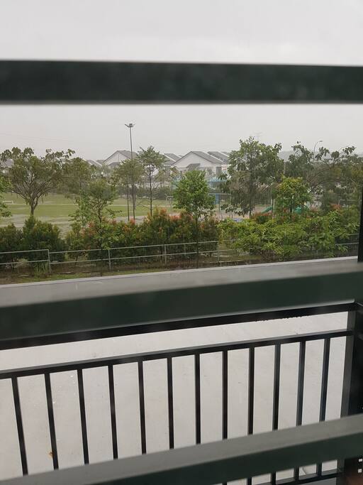 view from master bedroom