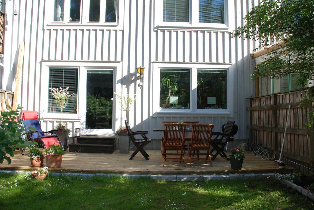Veranda at the back of the house #1