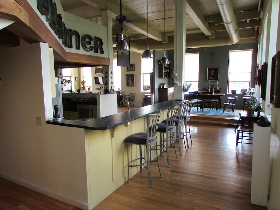 Kitchen Bar Area