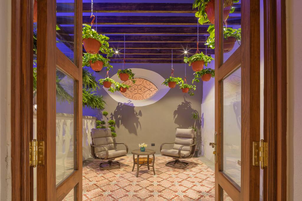 Terraza San Rafael.