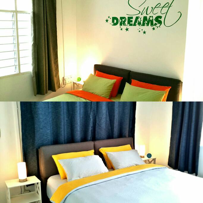 Green Room und Blue Room