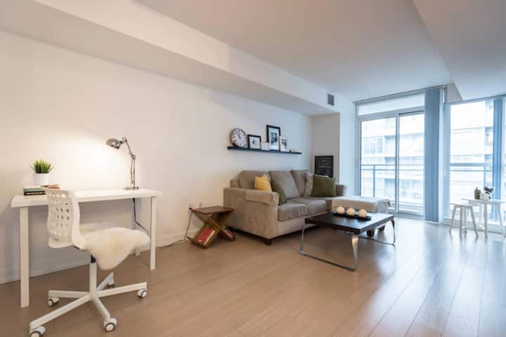 Modern Condo Near Cn Tower With Free Parking Apartments For Rent