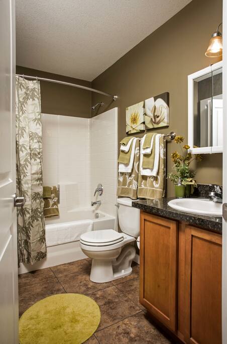 Clean and modern bathroom