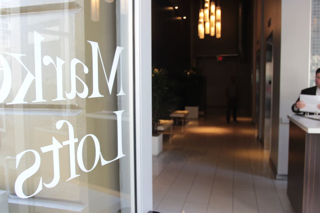 Market Lofts Entrance 24/7