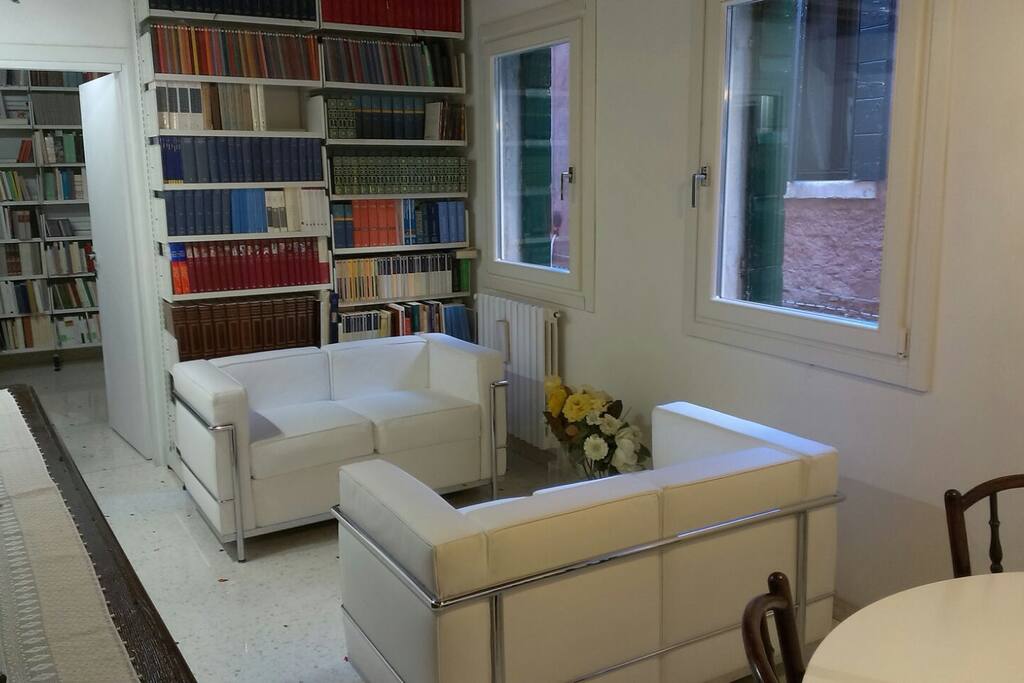 Living room with Les Corbusier sofa