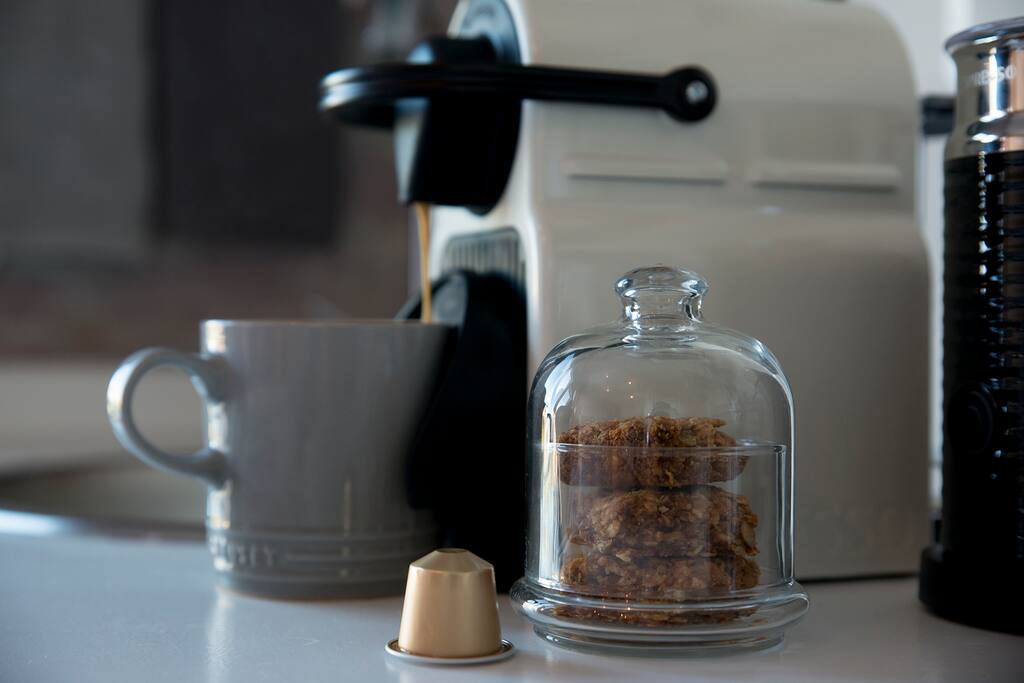 Nespresso and home baked treats