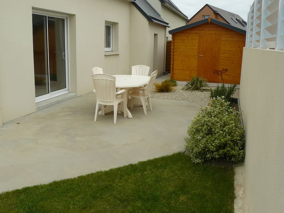 Terrasse côté Sud