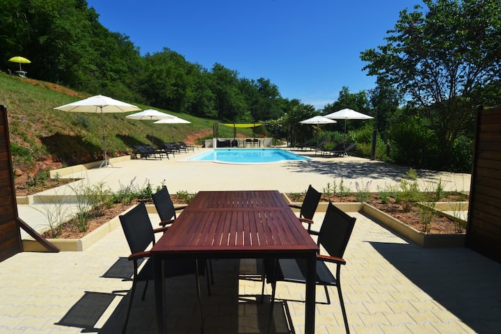 Gite Duras - 4p - Avec Piscine (12 X 6m) - Souillac