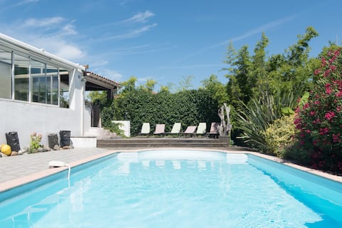 La campagne  à la mer