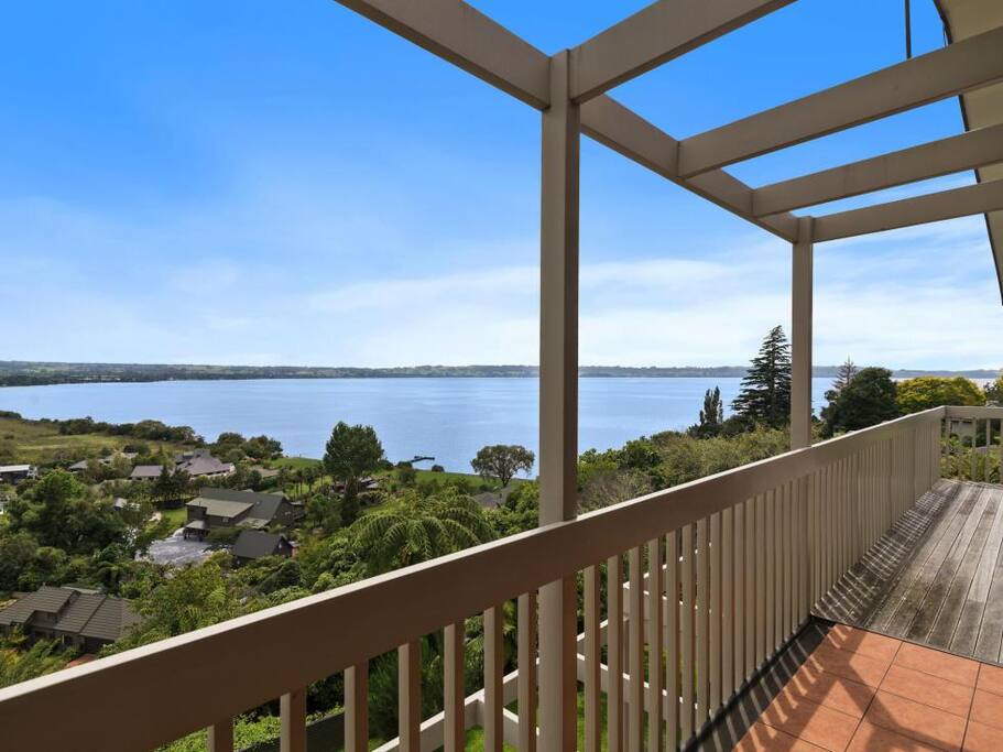 lake view from deck
