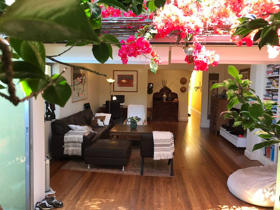Our sunny beach home