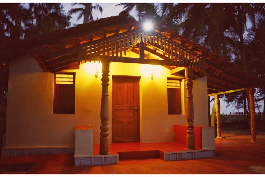 Entrance of the Beach Cottage