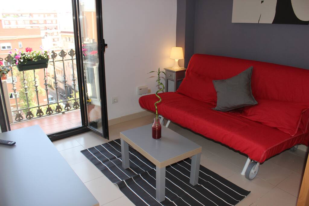 Salón-dormitorio