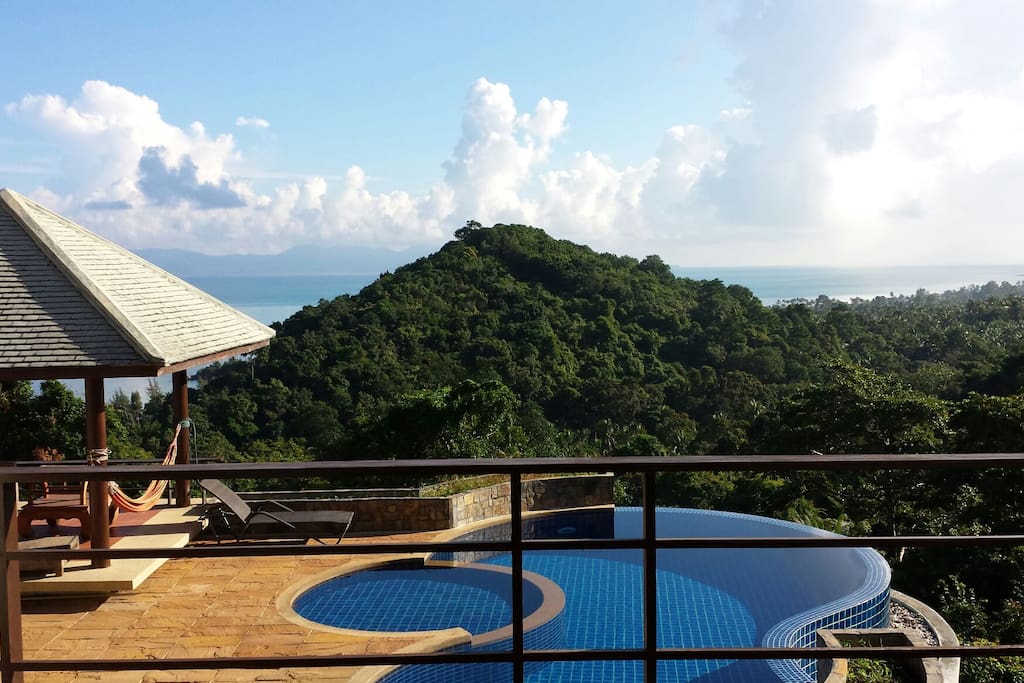 No neighbors, unique to Samui, totally private.