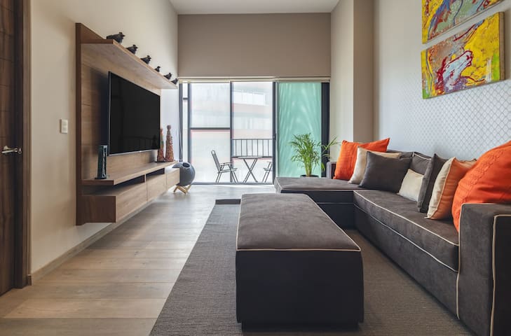 Depto. privado moderno Mexicano/Alberca Col. Roma gallery image 2