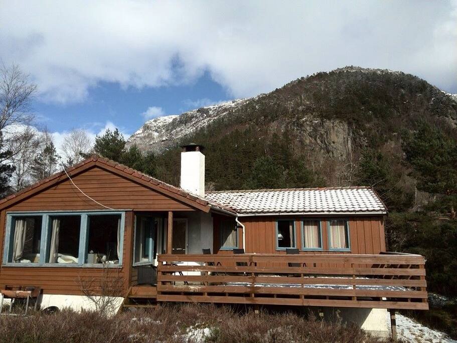 The cottage in wintertime