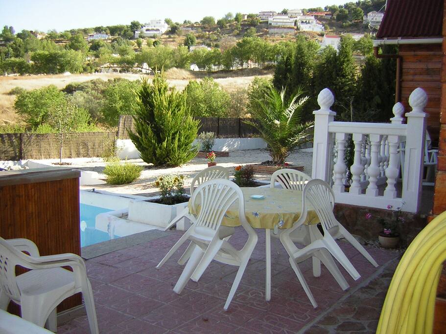 View from terrace
