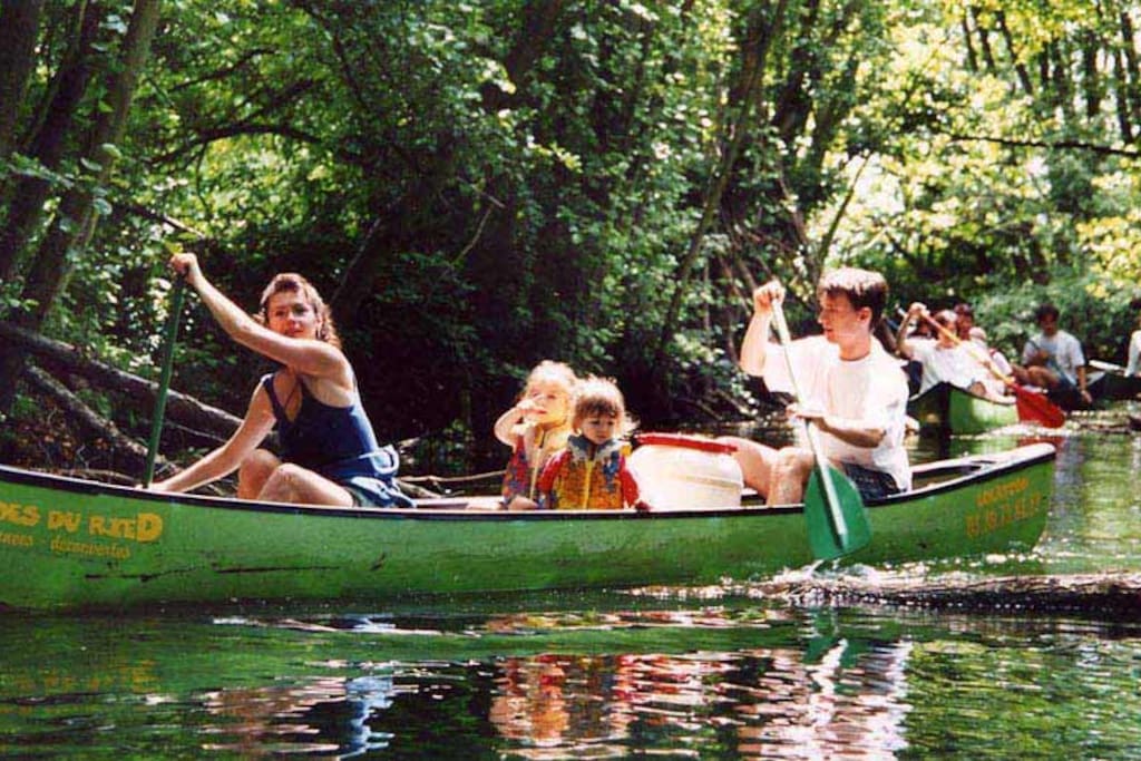 Canoë sur l'Ill à 10mn