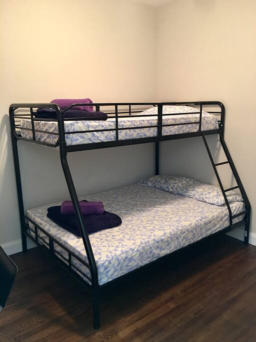 Bedroom with work space