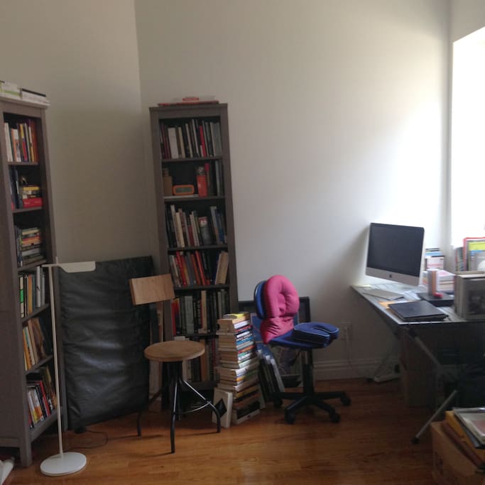 2nd Room with books and worktable