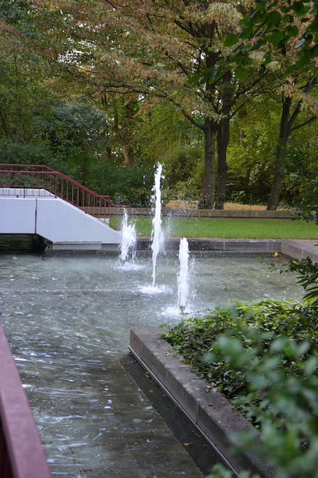 Zugang durch den Garten