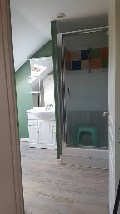 SALLE DE BAINS GRANDE DOUCHE