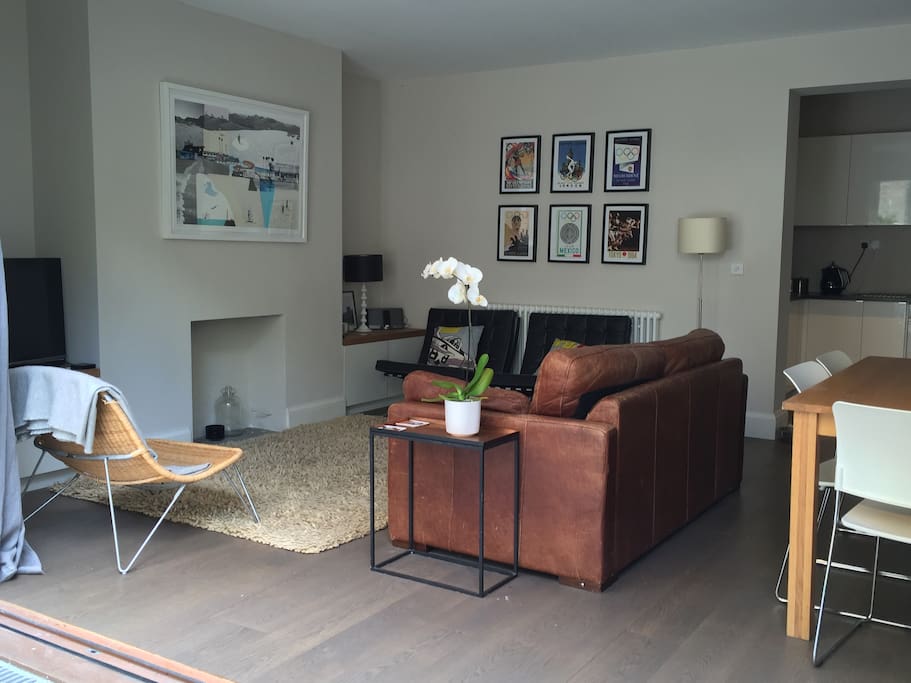 Spacious open plan living