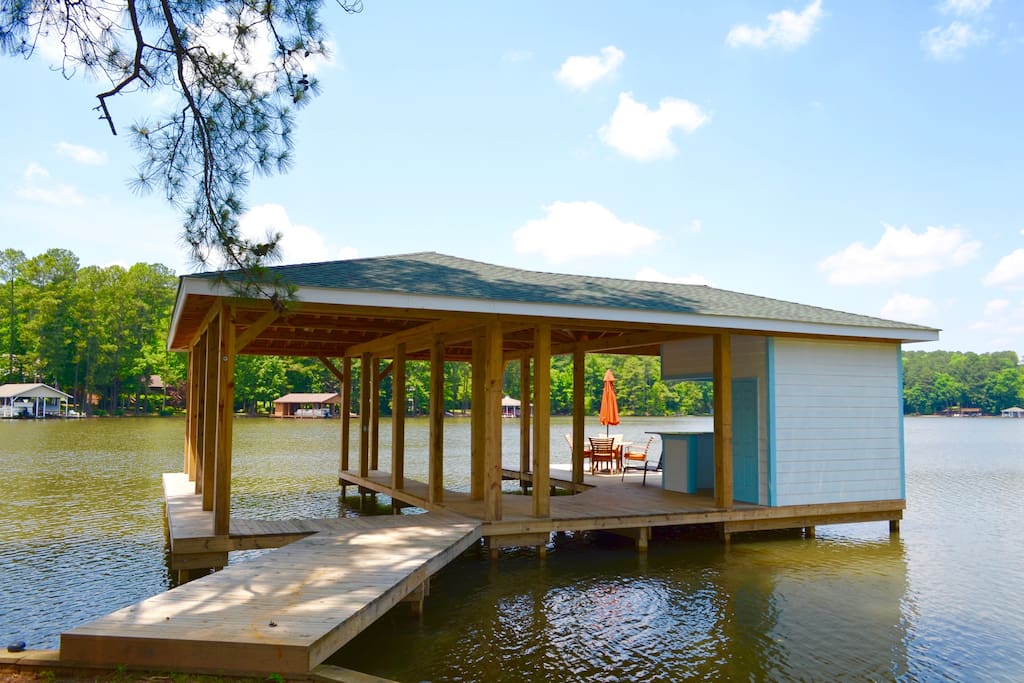 Boat Dock with bar