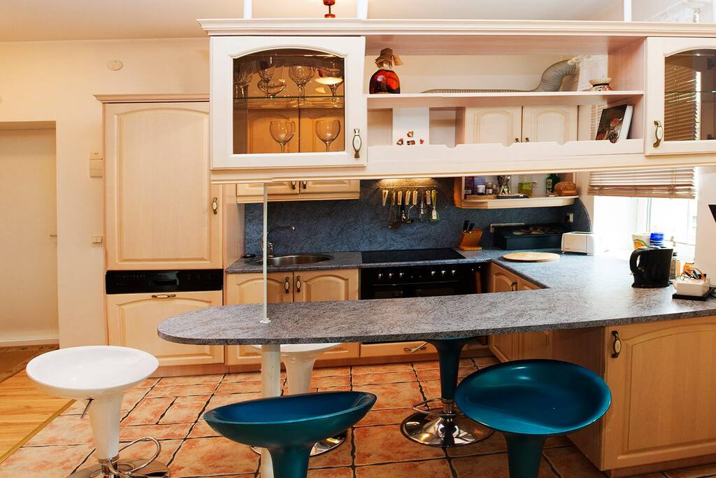open kitchen