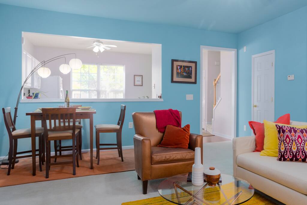 Shared living room.