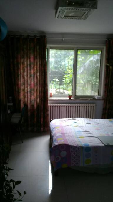 Your room. We have a printer for you to use if you need :)