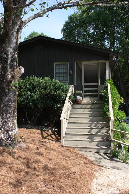 Entrance- Screen Door onto Porch