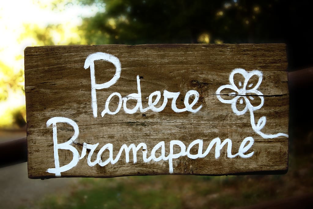 The signboard at the entrance