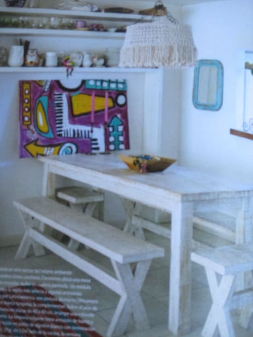 comedor y cocina abierta