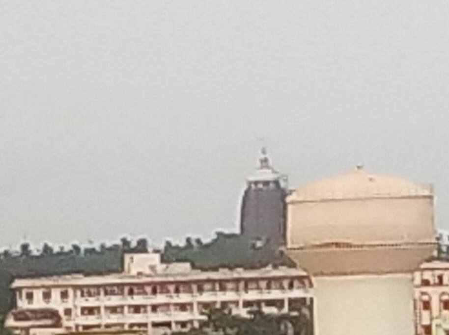 Jaggnath Temple view from Balcony
