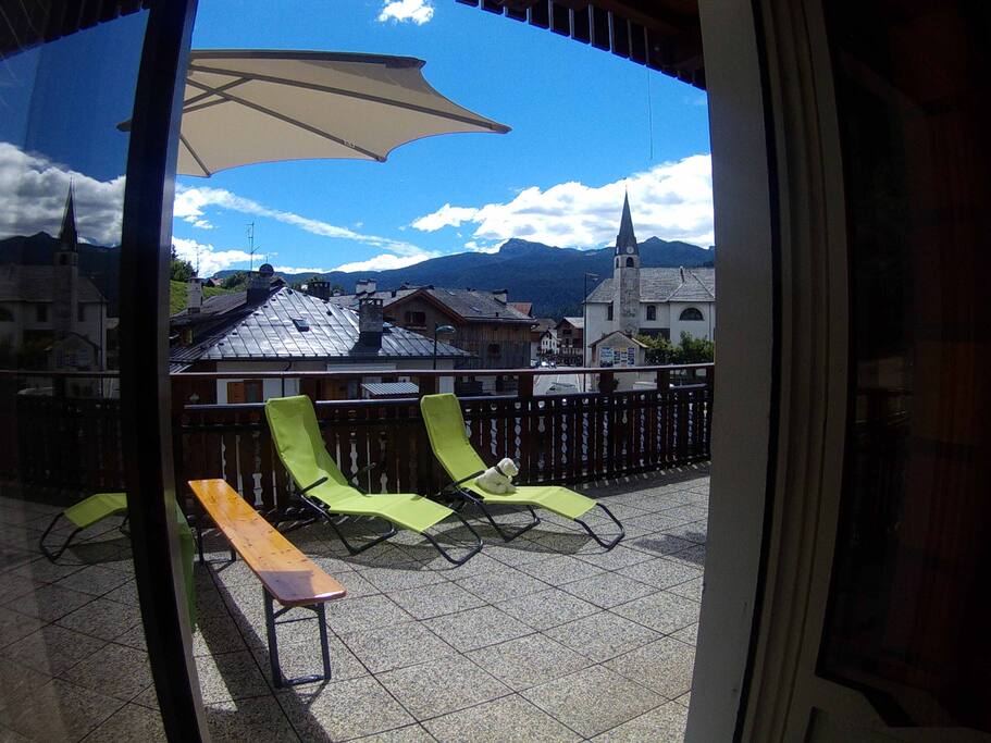 Panorama direttamente dal salotto