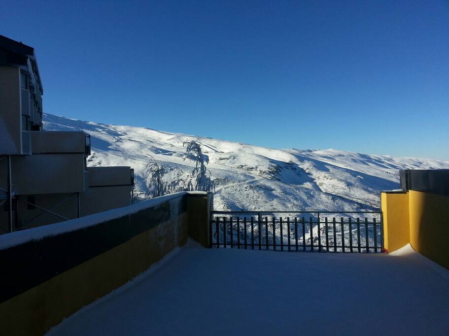 vistas desde la terraza